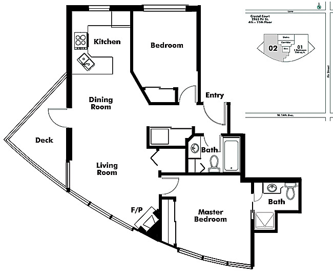 Floor plan 402