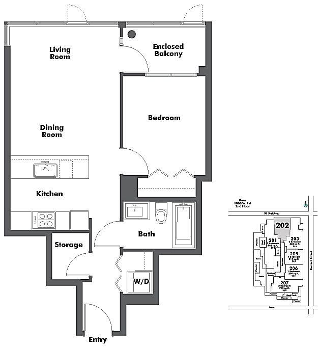 Floor plan 202