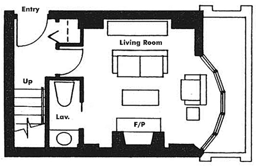 Floor plan TH17