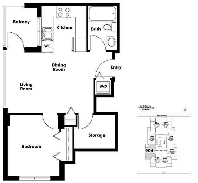 Floor plan 904