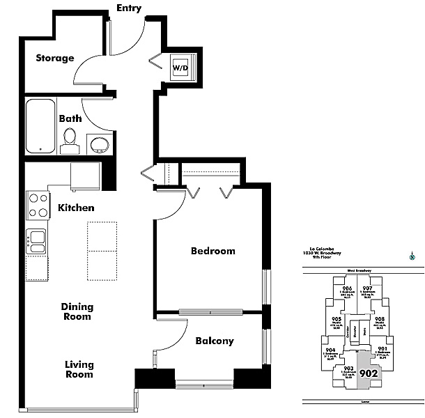 Floor plan 902