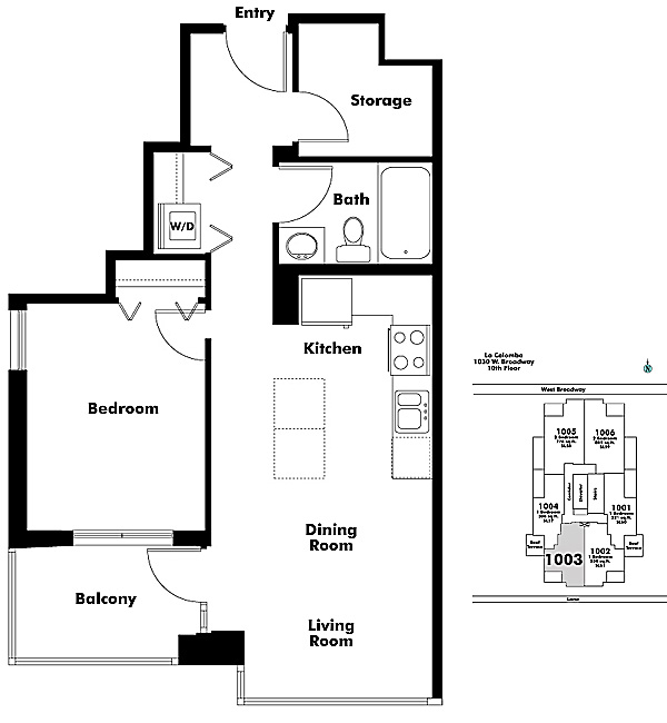 Floor plan 1003