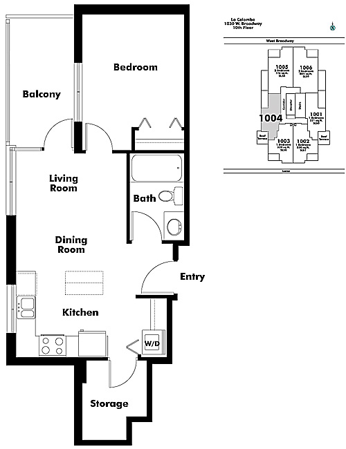 Floor plan 1004