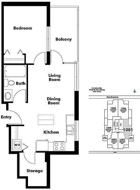 Floor plan 1001