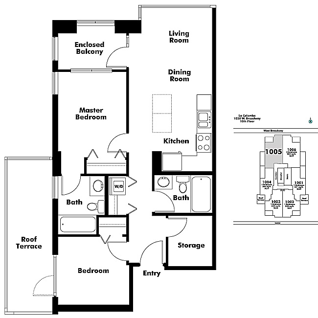 Floor plan 1005