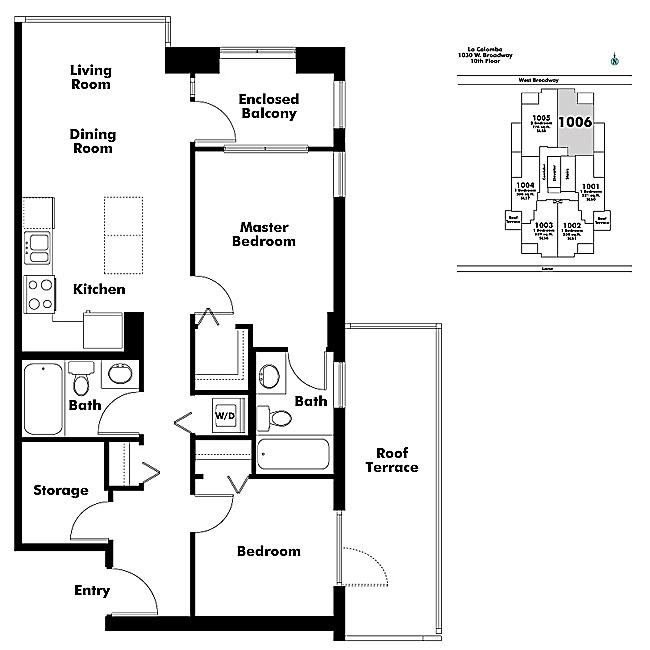 Floor plan 1006