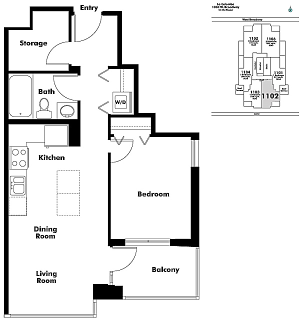 Floor plan 1102