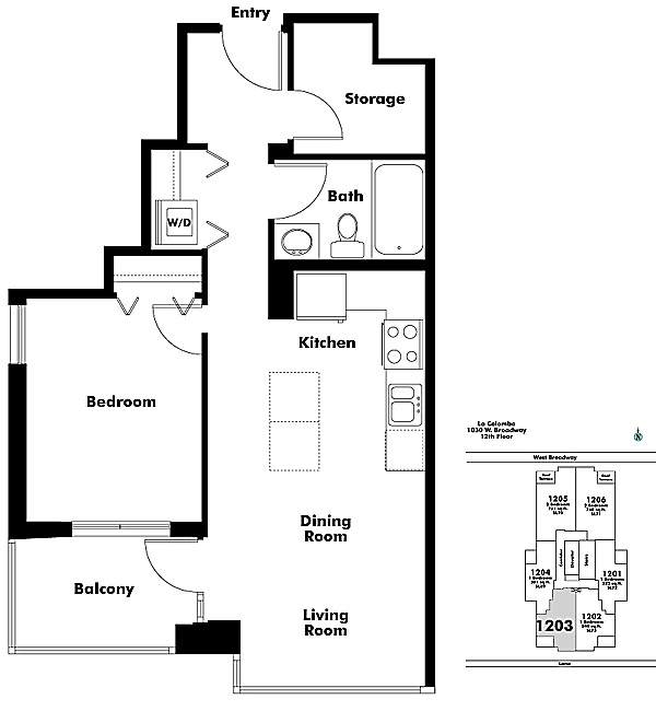 Floor plan 1203