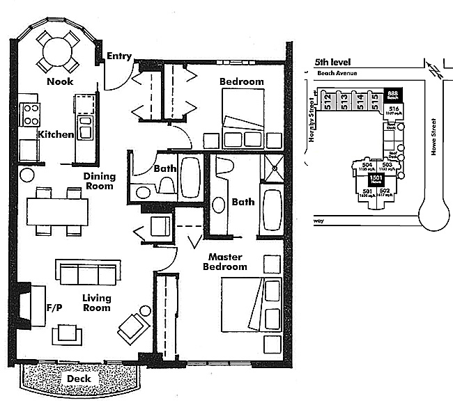 Floor plan 612