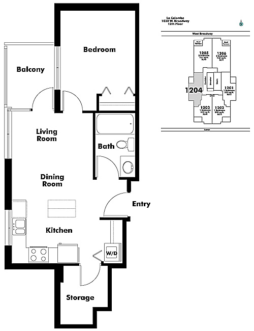 Floor plan 1204