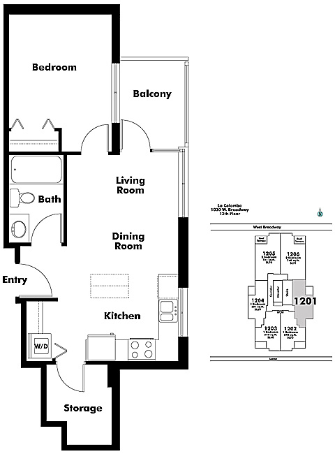 Floor plan 1201