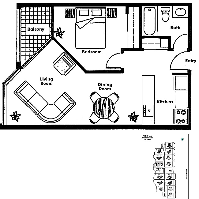 Floor plan 112