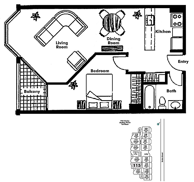 Floor plan 115
