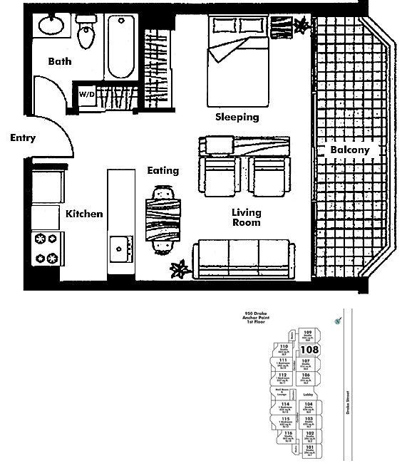Floor plan 108