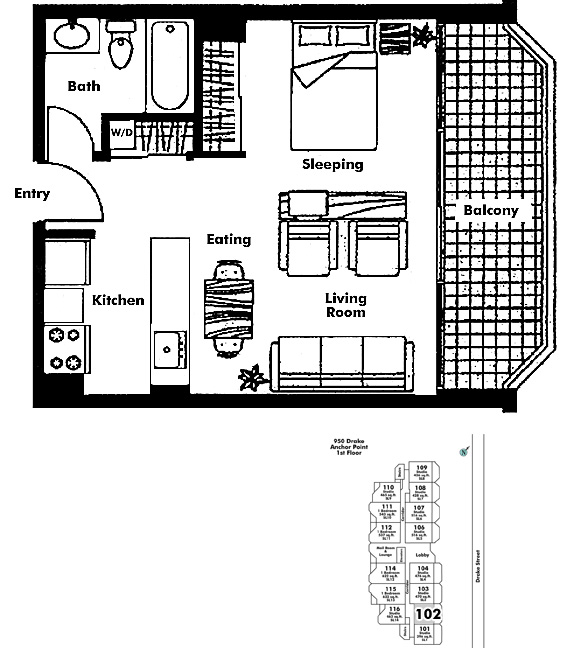 Floor plan 102