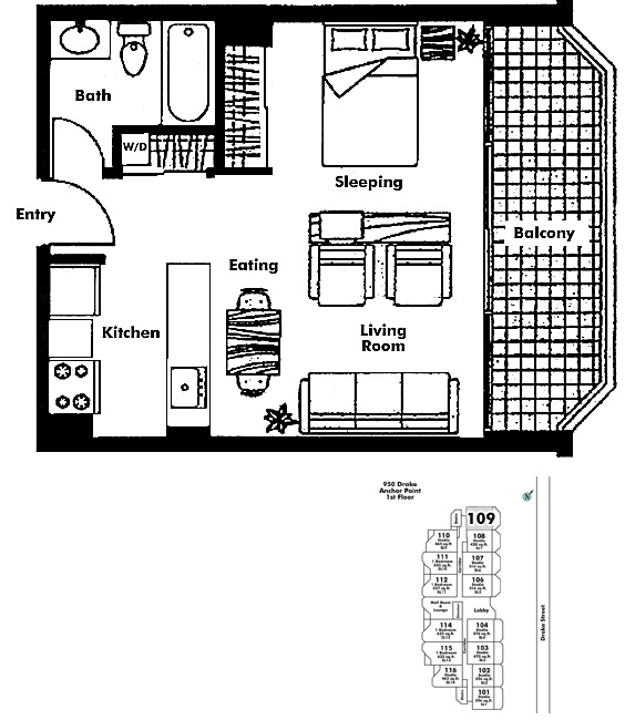 Floor plan 109