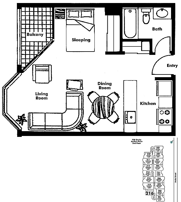 Floor plan 216