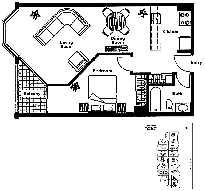 Floor plan 215