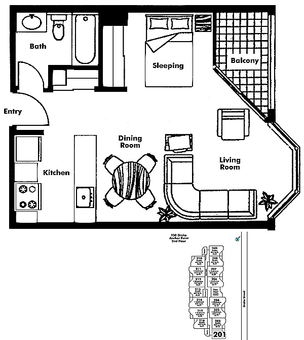 Floor plan 201
