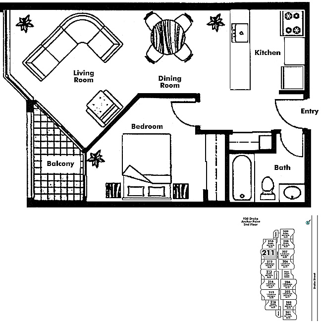 Floor plan 211