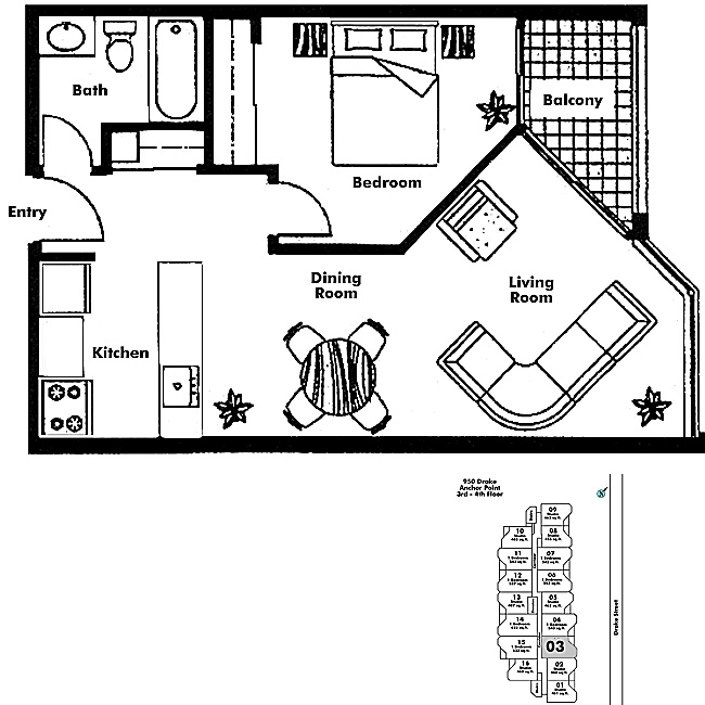 Floor plan 403