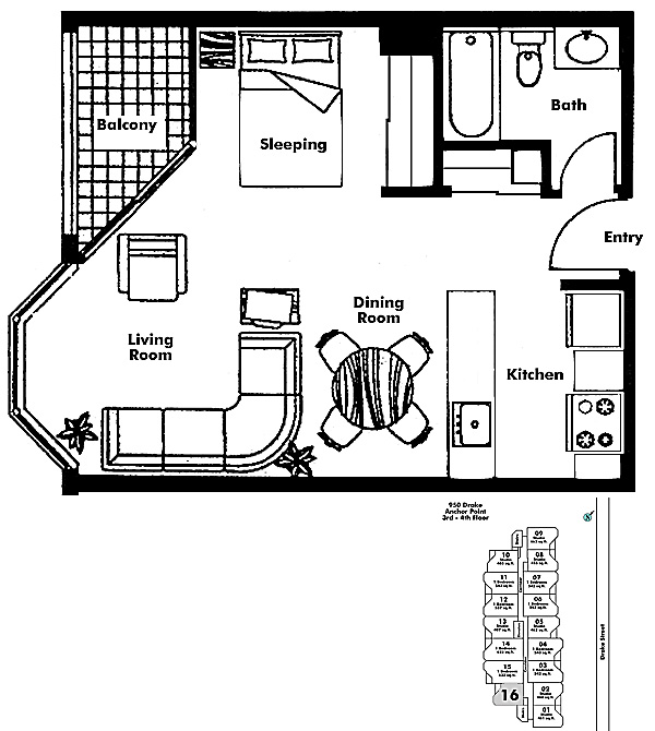 Floor plan 416