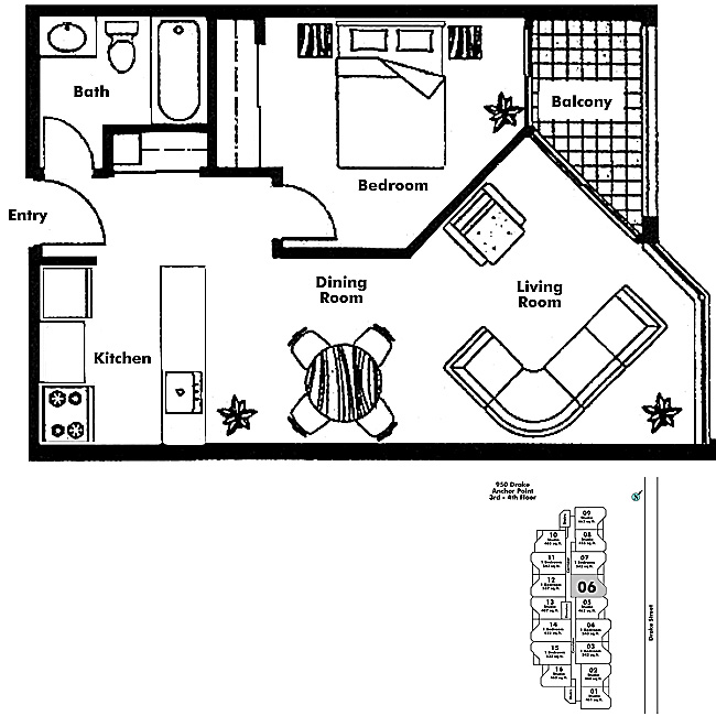 Floor plan 306