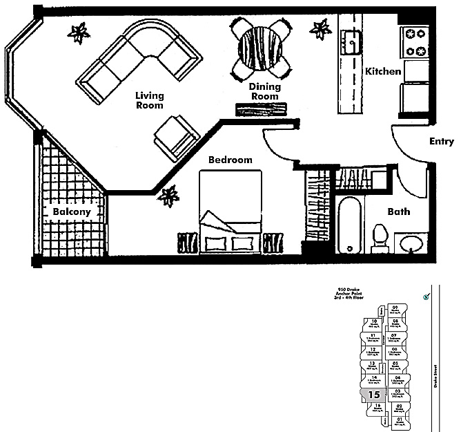 Floor plan 415