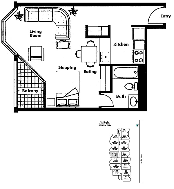 Floor plan 413