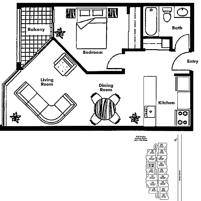 Floor plan 312