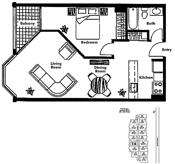 Floor plan 714