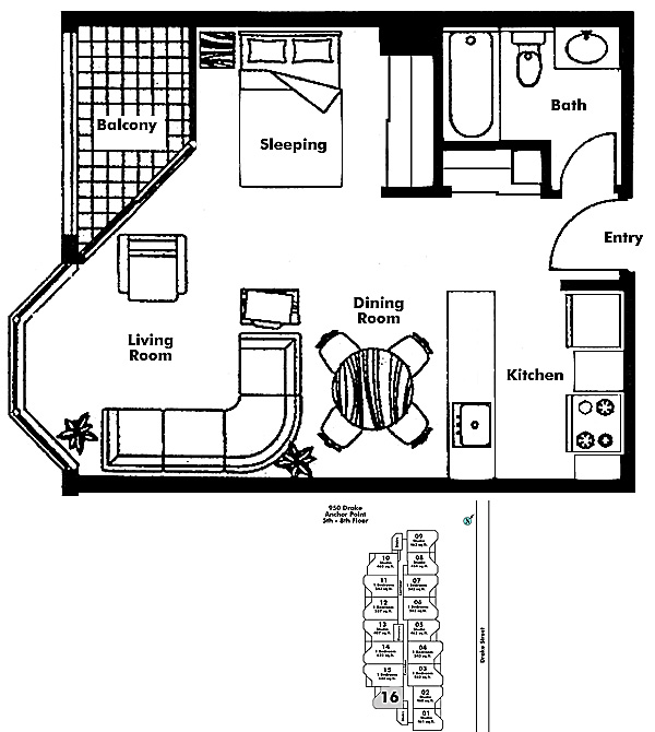 Floor plan 716