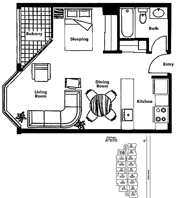 Floor plan 610