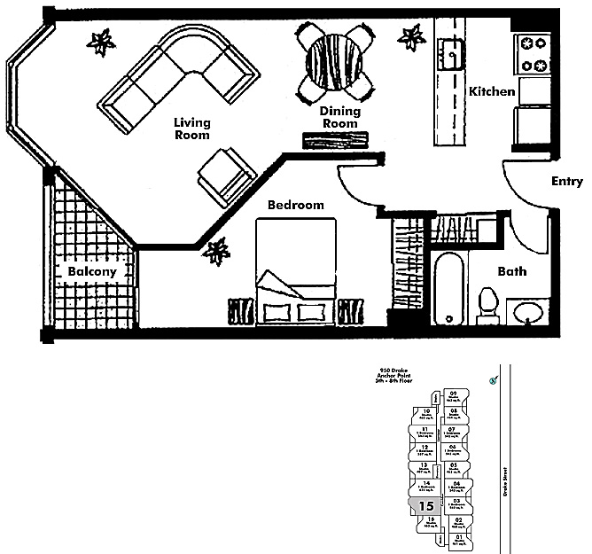 Floor plan 515