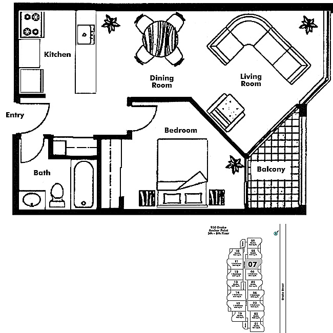 Floor plan 807
