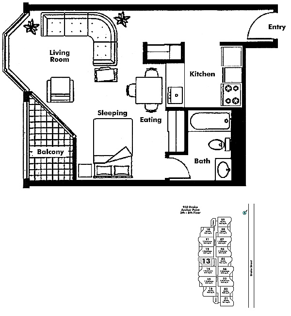 Floor plan 813