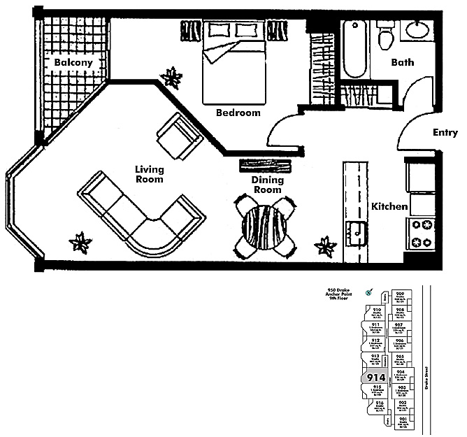 Floor plan 914