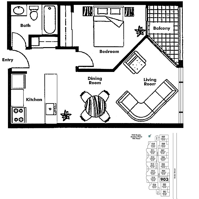 Floor plan 903