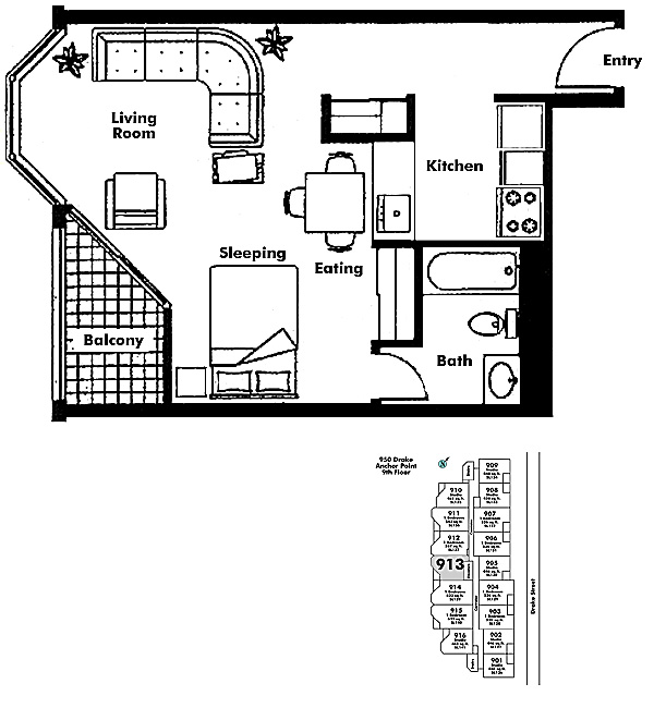 Floor plan 913
