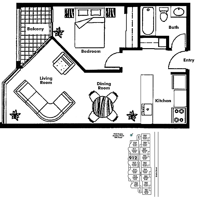 Floor plan 912