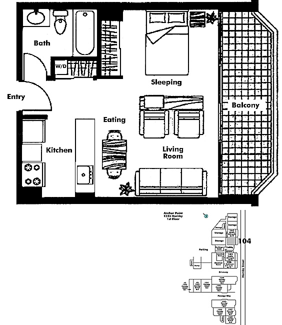 Floor plan 104