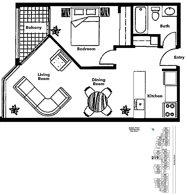 Floor plan 219
