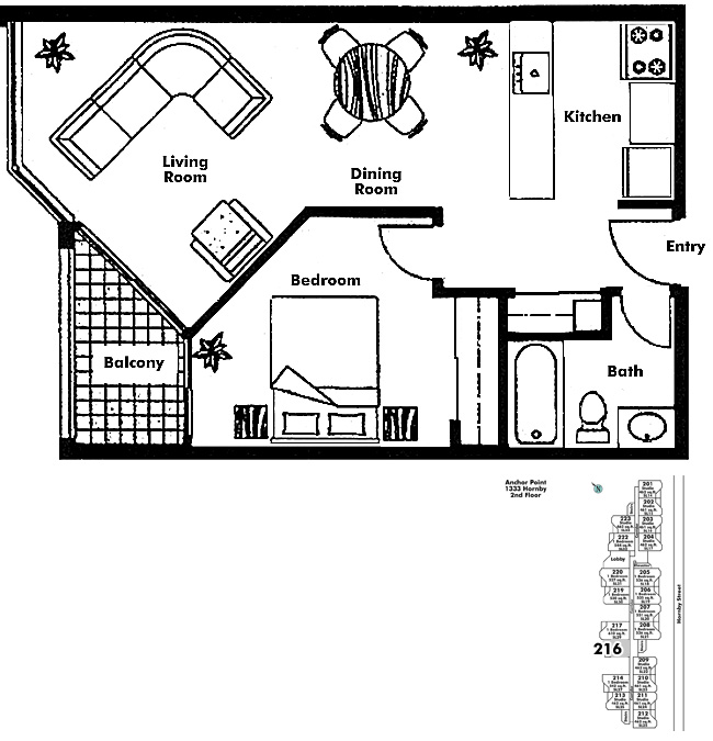 Floor plan 216
