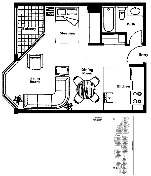 Floor plan 213
