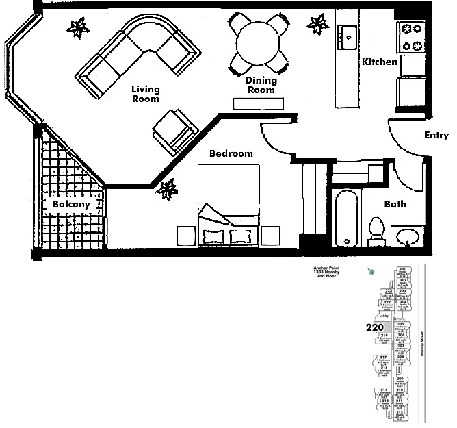 Floor plan 220