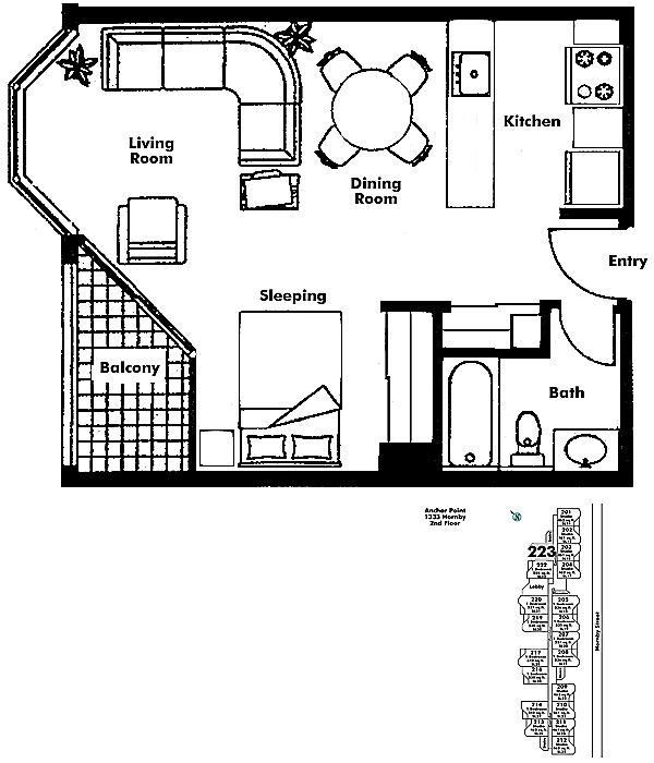 Floor plan 223