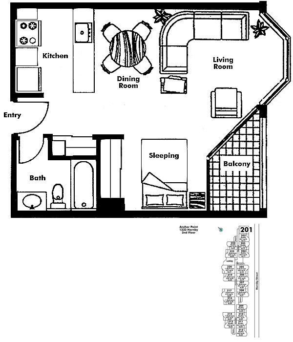 Floor plan 201