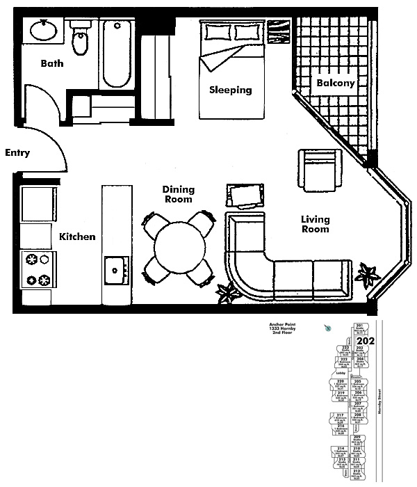 Floor plan 202