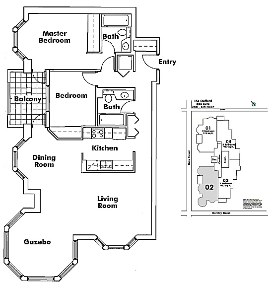 Floor plan 602
