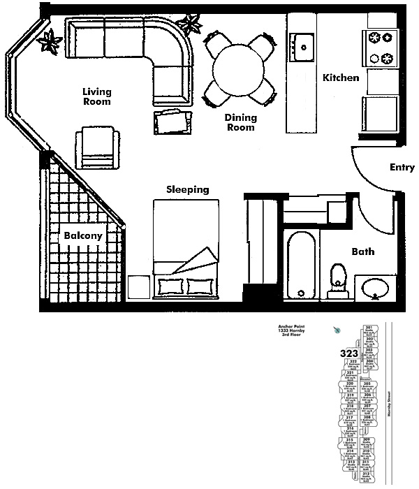 Floor plan 323
